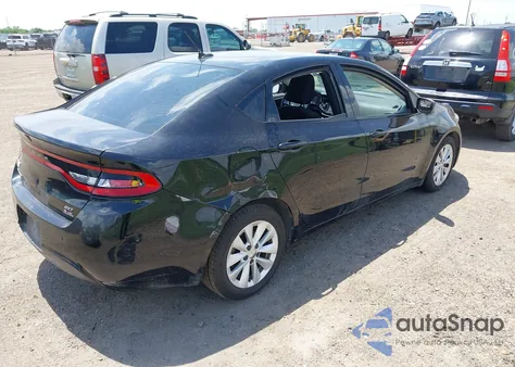 2014 Dodge Dart Sxt из США, поврежденный, VIN 1C3CDFBBXED904199